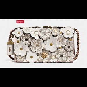 Coach 1941 Dinky bag with tea rose white